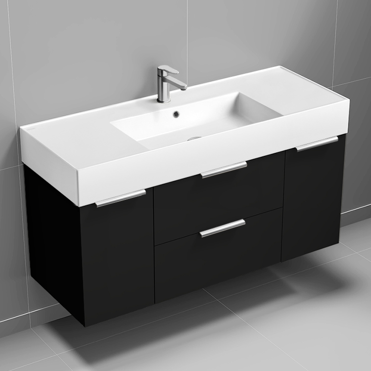 Nameeks DERIN539 By Nameek's Derin Modern Bathroom Vanity, Wall Mount